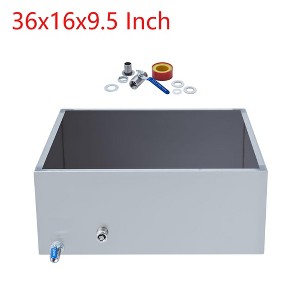 36"x16"x9.5" Maple Syrup Evaporator Pan Stainless Steel With a Valve Two interface - 1 of 4