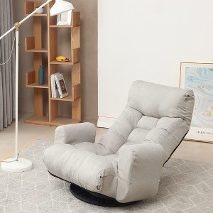 GlasFlength Accent chairs, Stylish and Comfortable Seating for Every Home, Contemporary, Classic Designs, Gray,43.3”*31.1”*34.65" - 1 of 4