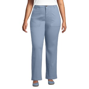 Lands' End Women's High Rise Chino Utility Pants - 1 of 3