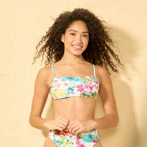 Women's Bandeau Bikini Top - Shade & Shore™ Multi - 1 of 4