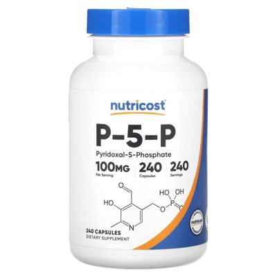 Nutricost P-5-P, 100 mg, 240 Capsules