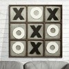 VIP Metal 36 in. Black Tic Tac Toe Decor - 2 of 3