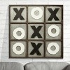 VIP Metal 36 in. Black Tic Tac Toe Decor - image 2 of 3