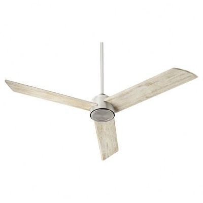 Quorum Lighting Trio 60 3-Blade Satin Nickel Fan