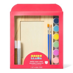 Mother's Day Craft Wooden Frame Painting Kit - Mondo Llama™ - 1 of 4