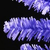 National Tree Company 7.5 ft. Lavender Color Slim Tree Decoration - 4 of 4
