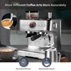 Espresso Machine with Grinder & Milk Frother, 20 Bar Pump Semi Automatic Coffee Machine with 95 Oz Water Tank, Multi-functional Coffee Maker - 4 of 4