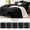 BAGOKIE 5/7 Pieces Bed in a Bag Comforter Set for All Season - 4 of 4