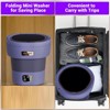 12L Portable Washing Machine, Foldable Mini Washer with with 4 Modes and Spin Basket Deep Cleaning Purple - 4 of 4