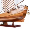 Old Modern Handicrafts Chinese Junk Wooden Ship Model – 27"x7"x24.5", Handcrafted Nautical Display - 4 of 4
