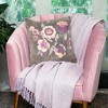 Parkland Collection,Penelope Transitional Beige Pillow Cover With Poly Insert - 2 of 4