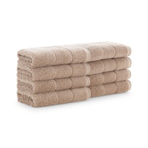 Aston & Arden Luxury Washcloths (600 GSM, 13x13 in., 8-Pack), Solid Color Block - 1 of 4