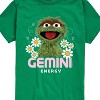 Boys' - Sesame Street - Oscar Gemini Energy Short Sleeve Graphic T-Shirt - 2 of 4