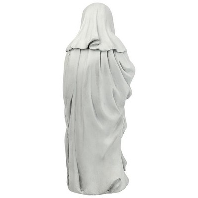 Medium Gray Resin French Pleurant Weeper Statue