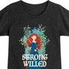 Girls' - Disney - Merida Strong Willed Fitted Short Sleeve Graphic T-Shirt - 2 of 4