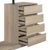 Vynxaria Wardrobe with 4 Drawers and 3 Shelves for Ultimate Organization - 4 of 4