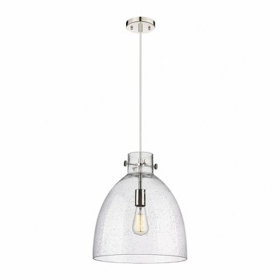 Newton Bell - 1 Light Pendant In Industrial Style-16 Inches Tall and 14 Inches Wide