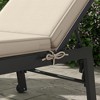 Resenkos Patio Chair Cushions, Outdoor Chair Pads,2 Patio Chaise Lounge Chair Cushions with Backrests, Replacement Patio Cushions, - 4 of 4