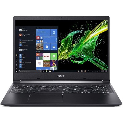 Acer Aspire 7 - 15.6" Laptop Intel Core i7-9750H 2.6GHz 16GB Ram 512GB SSD W10H -  Manufacturer Refurbished
