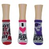 The Walking Dead Got Bit Fever Hit 3 Pair Pack of Lowcut Socks - 2 of 3
