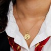 Harry Potter Wizarding World Golden Snitch Initial S Gold Plated Pendant Necklace, 18" - 2 of 4