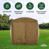 Hike Crew 6’ x 6’ Gazebo Tent, 4-Sided Outdoor Tent Canopy with Stakes and Carry Bag - 3 of 4