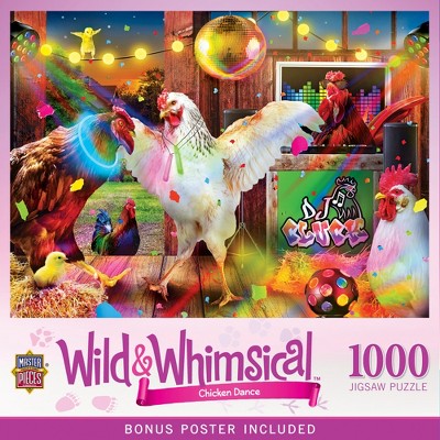 MasterPieces 1000 Piece Jigsaw Puzzle - Chicken Dance - 19.25"x26.75"
