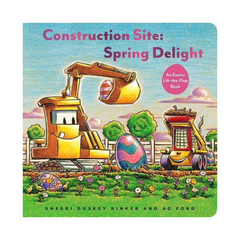 Construction Site: Spring Delight - (Goodnight, Goodnight Construction Site) by  Sherri Duskey Rinker (Board Book), 1 of 4