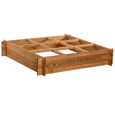 Tierra Garden Square On-Ground Raised Bed