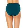 Women's Live In Color Convertible High Waist Shirred Swim Bottom - 2 of 4