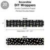 Big Dot of Happiness Adult 90th Birthday - Gold - Birthday Party Favors and Cupcake Kit - Fabulous Favor Party Pack - 100 Pieces - 3 of 4