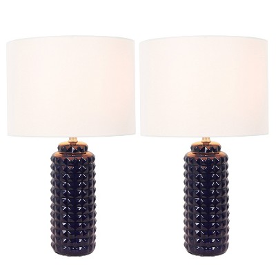 Navy Blue Table Lamps Target, Navy Blue Table Lamp Set