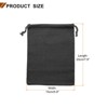 Unique Bargains Cotton Foldable Gym Travel Hiking Storage Drawstring Bag 6 Pcs - 2 of 4