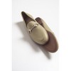 Penny - Olive Green Leather Horsebit Loafers | Forever & Always Shoes - 4 of 4
