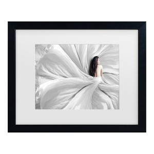 Trademark Fine Art - Heru Sulistyono Snow White Matted Framed Art - 1 of 4