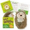 Peter Pauper Press Hug A Hedgehog Kit, Includes Plush Toy and Hedgehog Hugger's Guide, Ages 3 and Up - 2 of 4