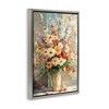 Stupell Industries Happy Sunlit Bouquet Black Framed Floater Canvas Wall Art - 3 of 4
