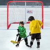 Racxily 72"x48" Street Hockey Goal Set - Double Fish Premium Steel Frame with Reinforced Net for Indoor/Outdoor Use, Easy Assembly & Portable - 4 of 4