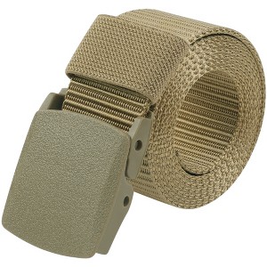 INSPIRE CHIC Nylon Canvas Breathable Plastic Buckle Belts for Pants Skirts - 1 of 4