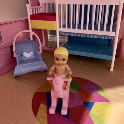 Barbie baby hot sale crib set