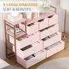 9-Drawer Dresser with Charging Station,Dresser for Bedroom,Heavy-Duty Dresser Organizer with Power Cord - 4 of 4