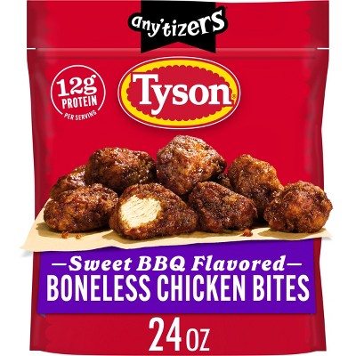 Tyson Any'tizers Honey BBQ Flavored Boneless Chicken Bites - Frozen - 24oz