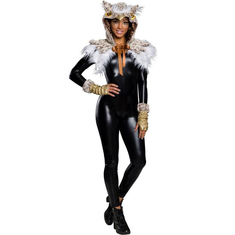 Charades Adult Owl Costume Kit - One Size Fits Most, 1 of 3