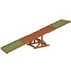 PawHut Wooden Dog Agility Seesaw for Training and Exercise, Platform Equipment Run Game Toy Weather Resistant Pet Supplies - 4 of 4