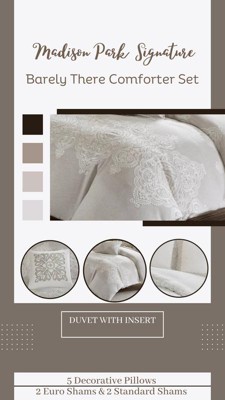 Madison Park Signature - Barely There Comforter Set - King - Natural