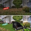 Suchtale Tow Lawn Sweeper, 21 cu. Ft. Large Capacity, Adjustable Height for Leaves Grass Yard Lawn Farm & Sidewalk (42 Inch, Black) - 4 of 4