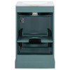 Chery Life 20" Bathroom Vanity with Ceramic Sink, Soft Close Door, Adjustable Shelf, Ideal for Small Bathrooms - 4 of 4