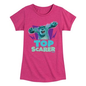 Girls' - Disney - Top Scarer Fitted Short Sleeve Graphic T-Shirt - 1 of 4