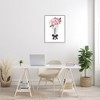 Stupell Industries Pink Peonies Flower Bouquet Glam Fashion Bow, 30" x 24" - 2 of 4