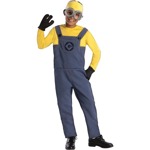 Rubie's - Disfraz de Minion Dave para adultos de Costume Despicable Me 2,  azul/amarillo, disfraz estándar de tamaño mediano : : Juguetes  y Juegos